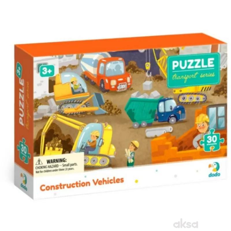 Dodo puzzle konstrukcija vozila, 30 komada