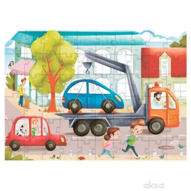 Dodo puzzle šleper na putu, 60 komada
