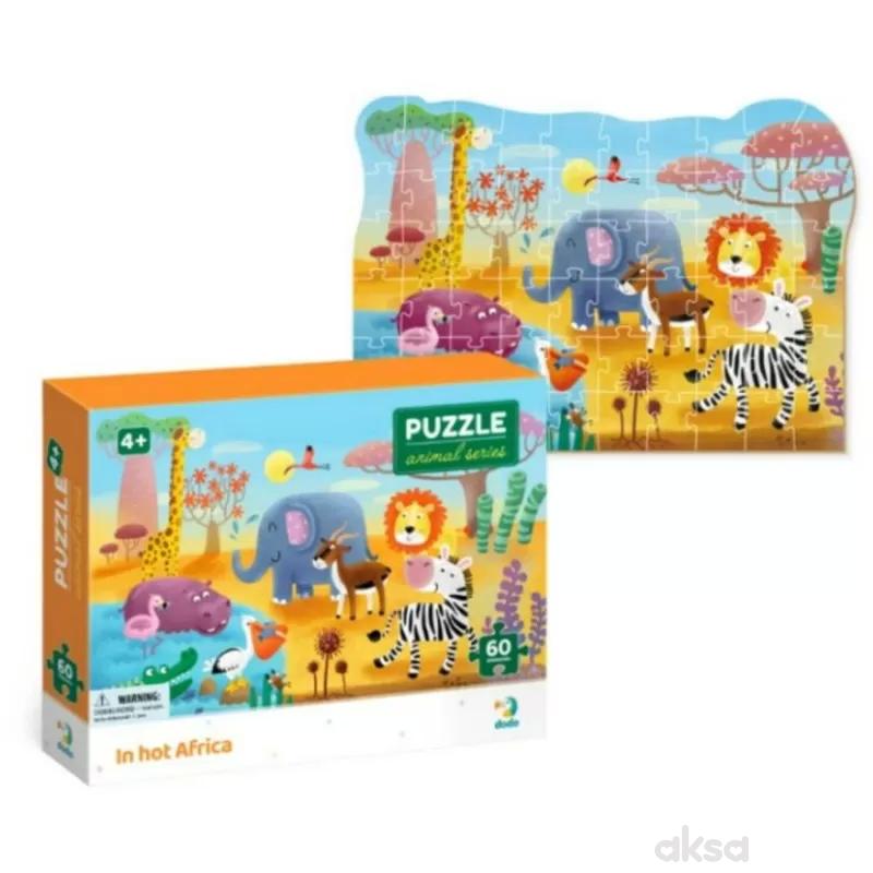 Dodo puzzle u toploj Africi, 60 komada