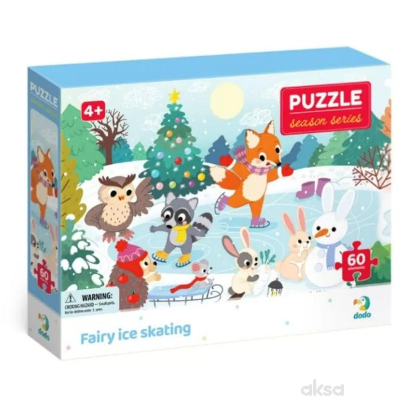 Dodo puzzle životinje na klizanju, 60 komada