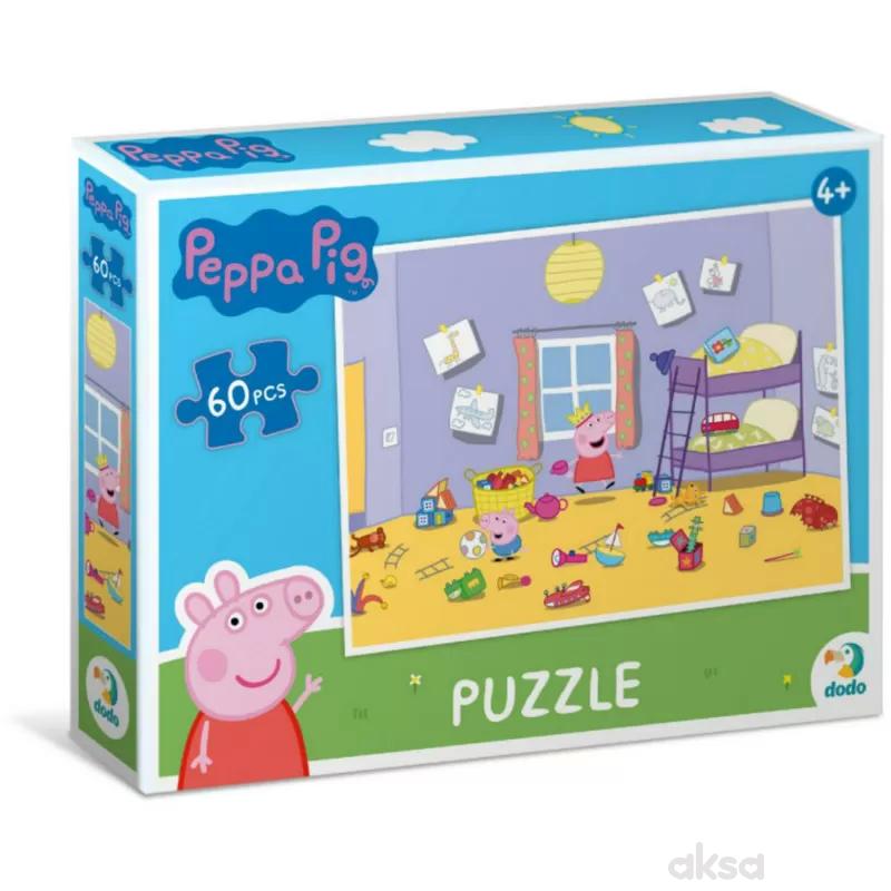 Dodo puzzle Peppa prase, dečija soba 60 komada