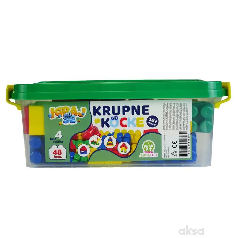 Igraj se krupne kocke - 48 el.