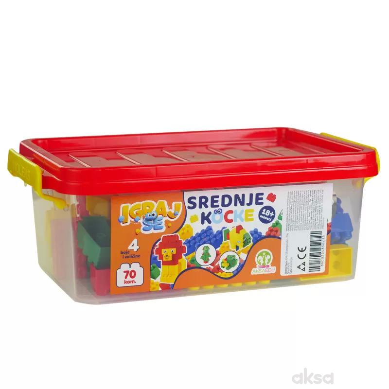 Igraj se srednje kocke - 70 el.