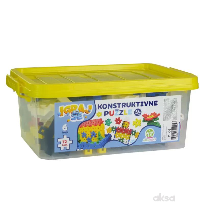 Igraj se konstruktivne puzzle 72 el.