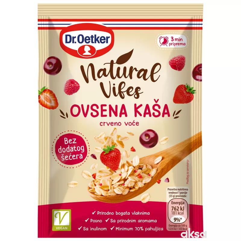 Dr.Oetker Natural Vibes ovs kaša crveno voće 55g