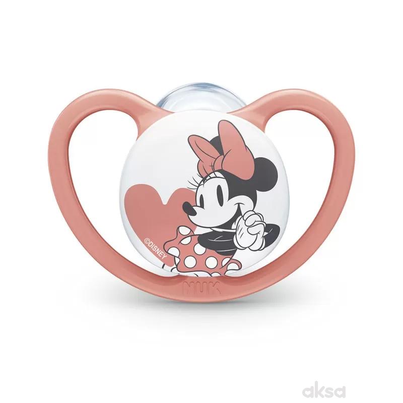 Nuk varalica Mickey space box, silikon, vel 2