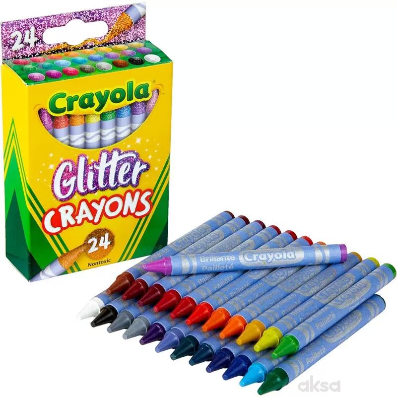 HMX Crayola Voštane boje sa sjajem 256725.024 