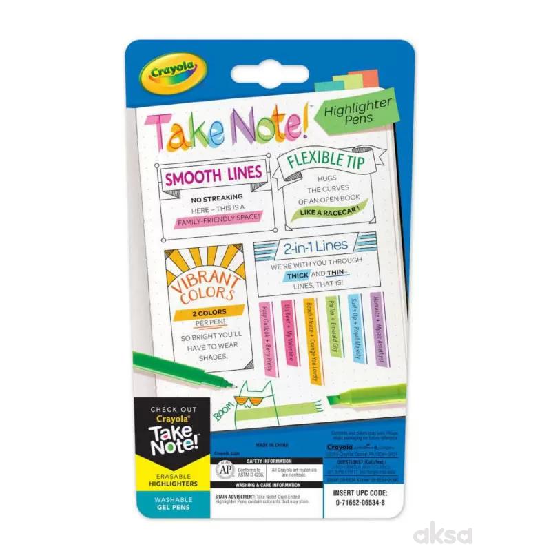 HMX Crayola Svetlucave olovke 256503.024 x6