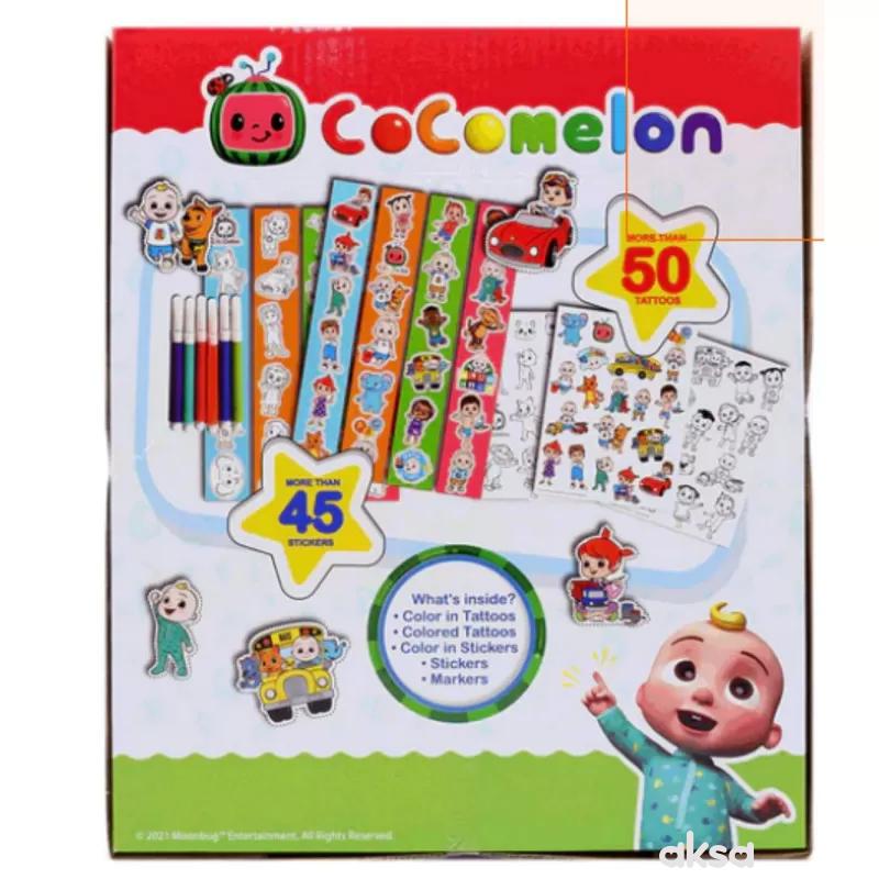 HMX Cocomelon tetovaže i stikeri set 37619
