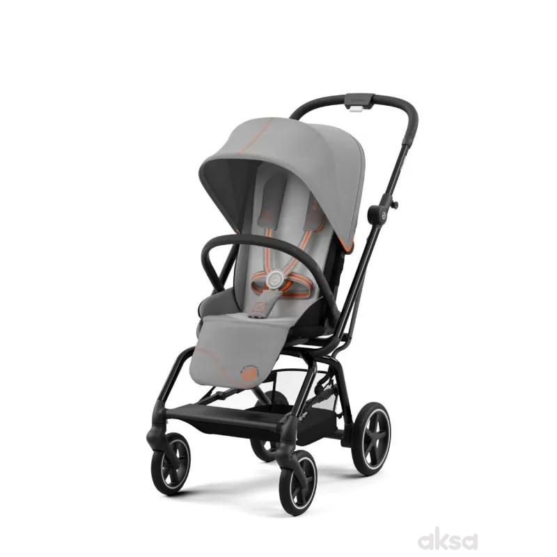Cybex kolica Eezy S Twist+ 2, LavaGrey(crni ram)