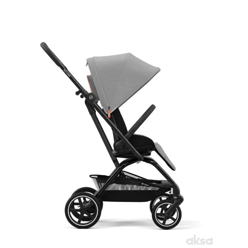 Cybex kolica Eezy S Twist+ 2, LavaGrey(crni ram)