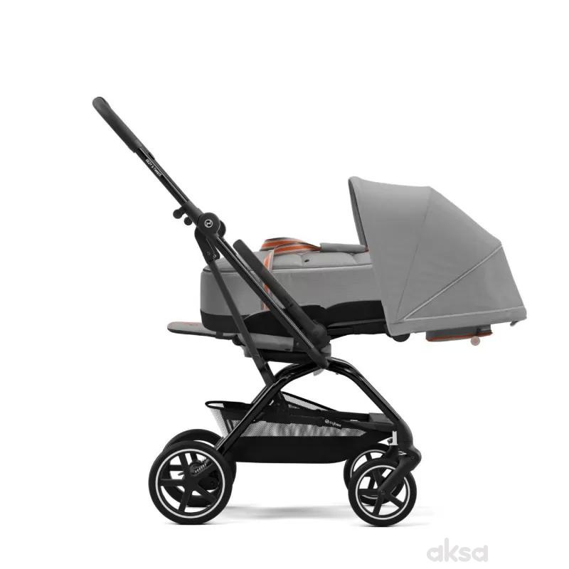 Cybex kolica Eezy S Twist+ 2, LavaGrey(crni ram)