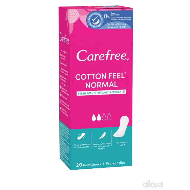 Carefree Dnevni Ulošci Cotton Fresh 20Kom