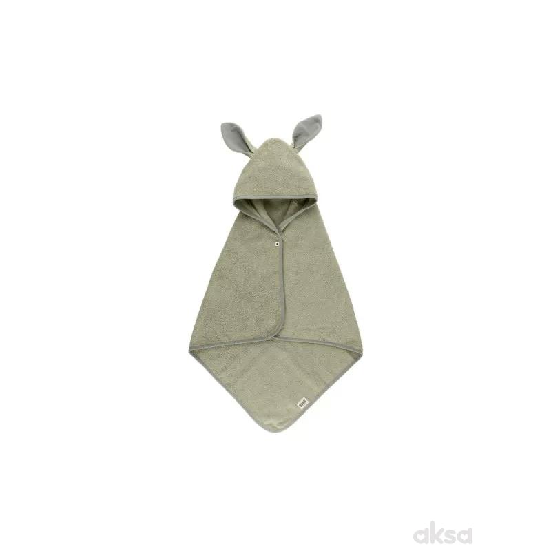 Bibs peškir sa kapuljačom Kangaroo, Sage
