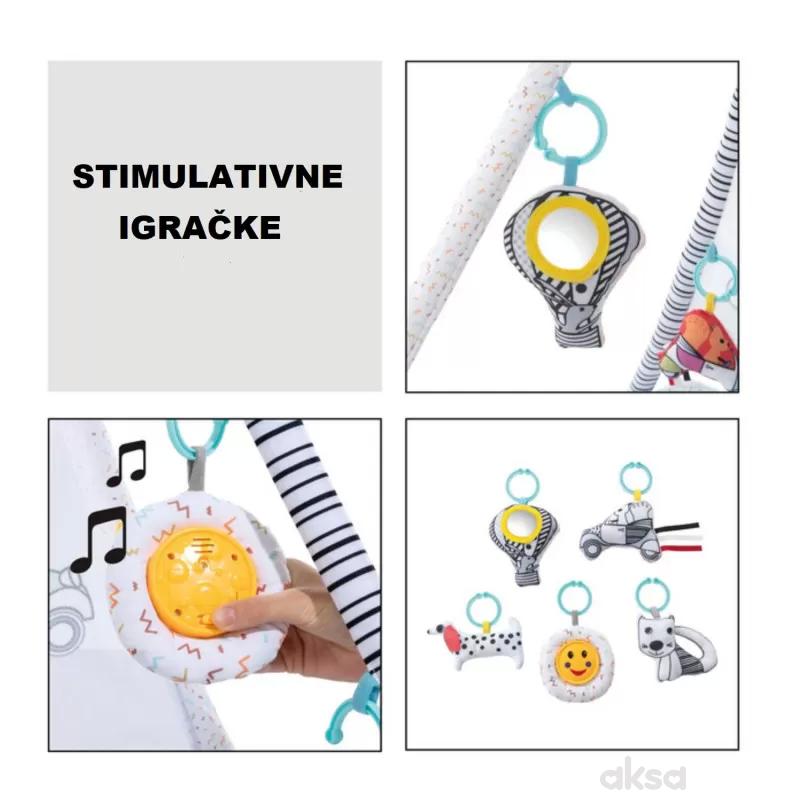 Hauck gimastika za bebe Šator, White