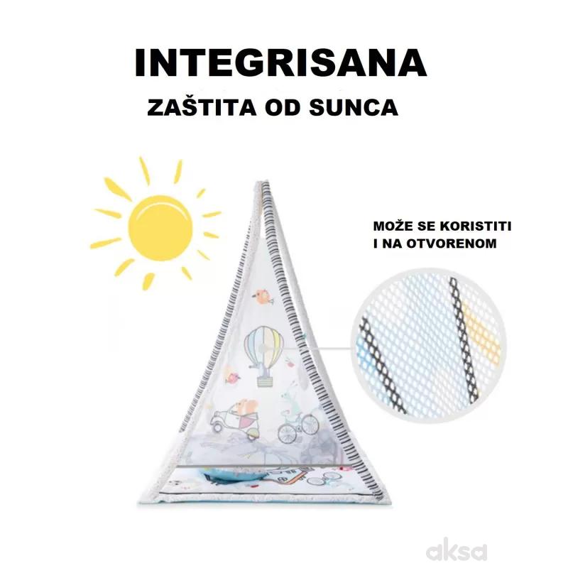 Hauck gimastika za bebe Šator, White