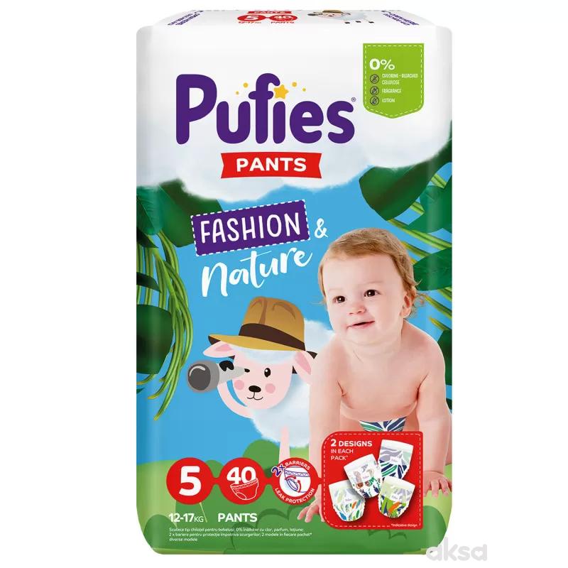Pufies Fashion&Nature Pants Junior5(12-17kg)40kom 