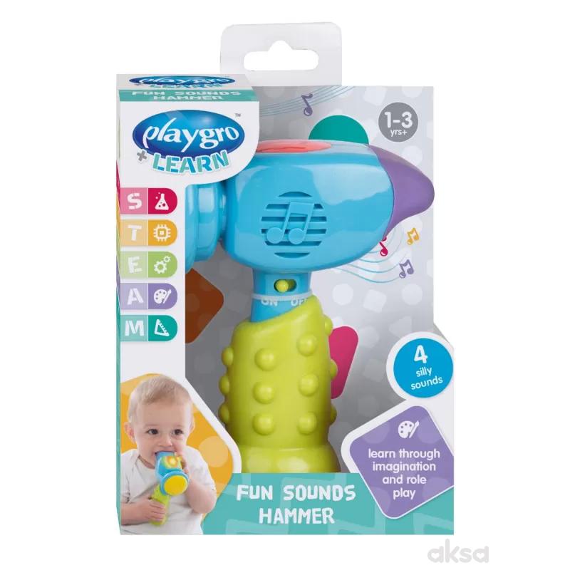 Playgro zanimljivi zvučni čekić