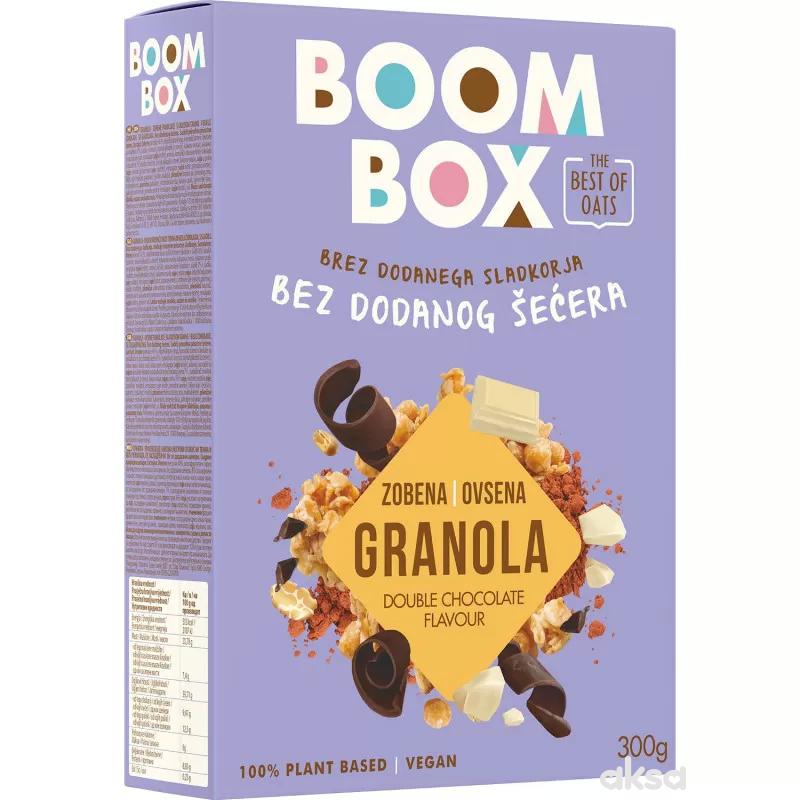 Boom box ovsena granola double čokolada 300g