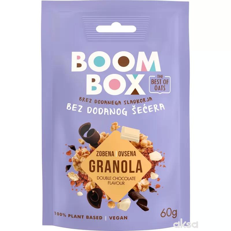 Boom box ovsena granola double čokolada 60g 