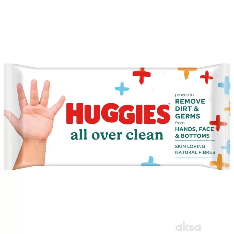 Huggies baby vlažne maramice all over clean 56kom